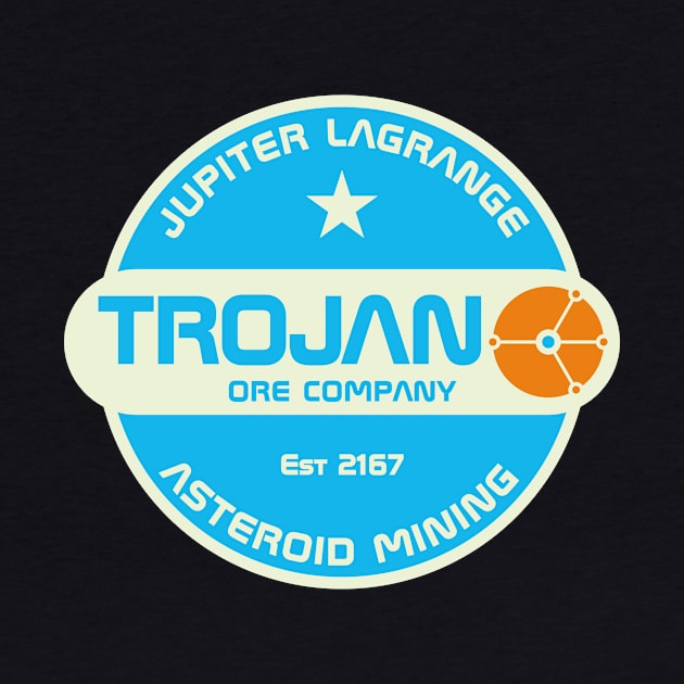 Trojan Asteroid Mining Company by RedApe